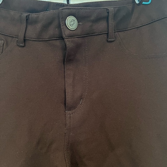 One 5 One Chocolate Brown Skinny Pants Sz 8 - Picture 6 of 8